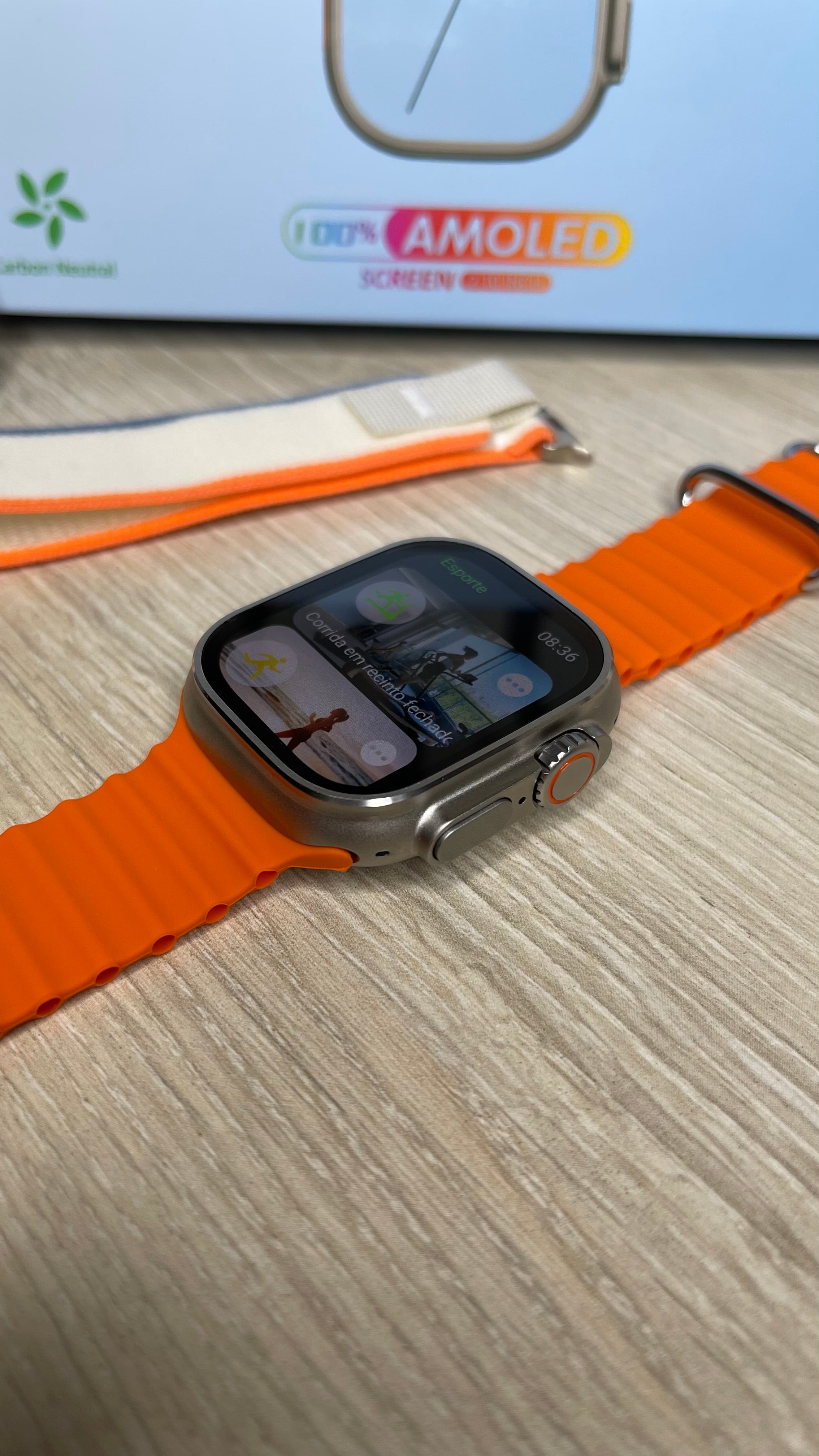 Relógio Smartwatch Hw69 Ultra2 Howear 2025 - Novo Lançamento com 2 Pulseiras Original