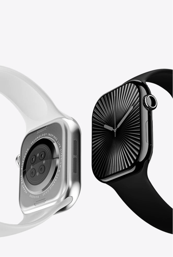 Relógio Smartwatch W10 Pro Mini Microwear 2025 - Série 10 com ChatGpt e Resistente Água Tela 42mm Amoled + Case de Proteção