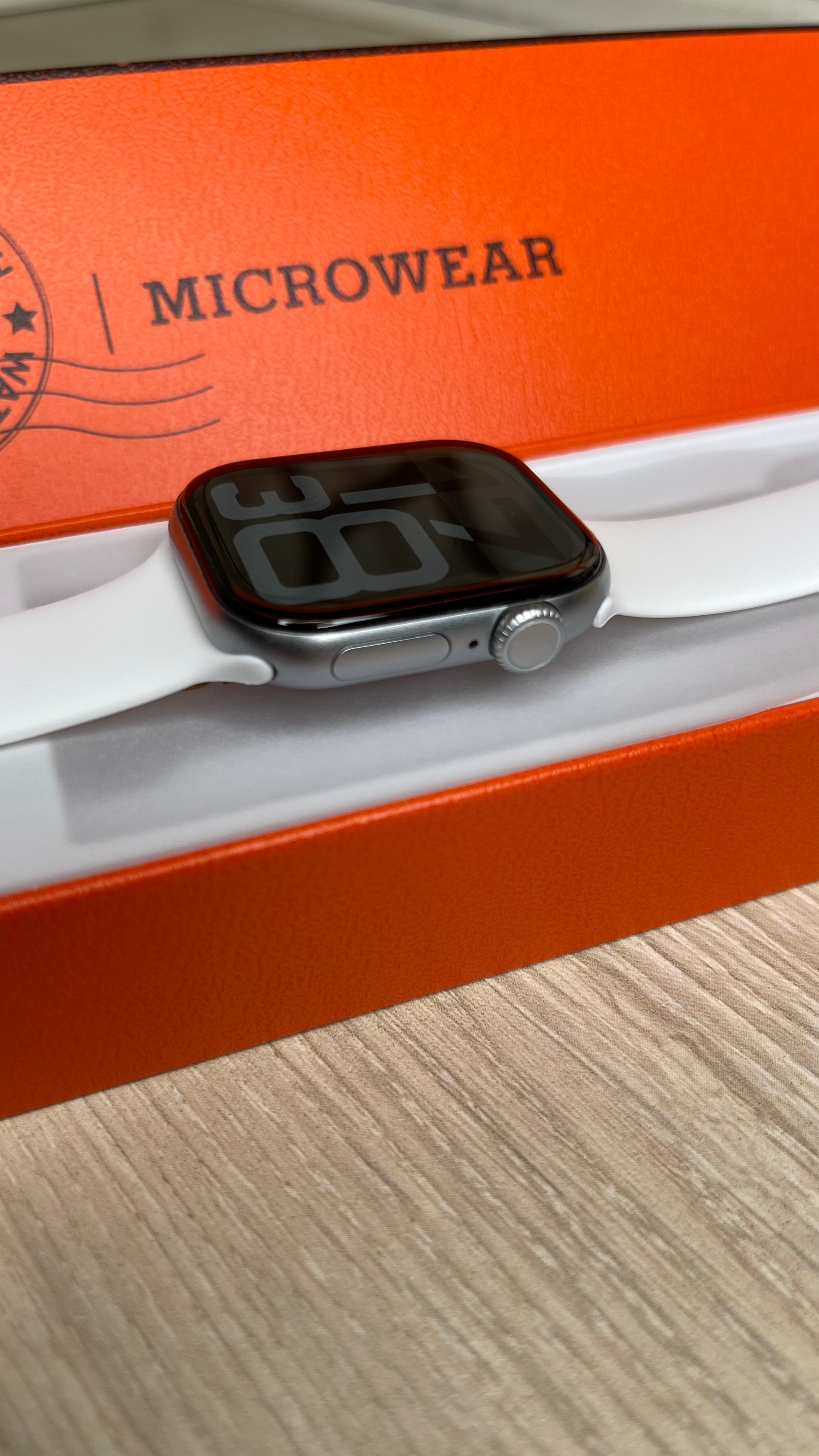 Relógio Smartwatch W10 Pro Mini Microwear 2025 - Série 10 com ChatGpt e Resistente Água Tela 42mm Amoled + Case de Proteção