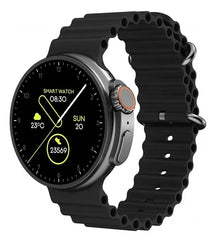Relógio Inteligente Smartwatch Redondo S9 Ultra Pro Esportes Microwear - Resistente a Água, GPS Integrado, Tela Infinita e NFC.