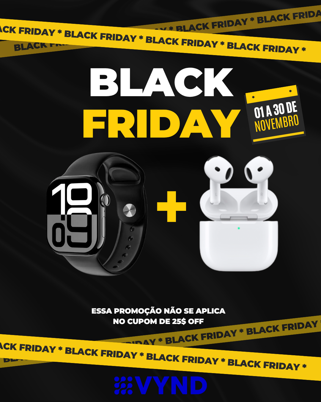 Promoção Smartwatch W10 Pro Mini - Microwear + Fone Bluetooth Air Pod 4 - Réplica Idêntica da Apple