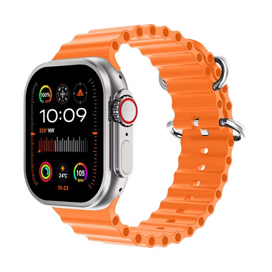 Relógio Smartwatch Hw69 Ultra2 Howear 2025 - Novo Lançamento com 2 Pulseiras Original