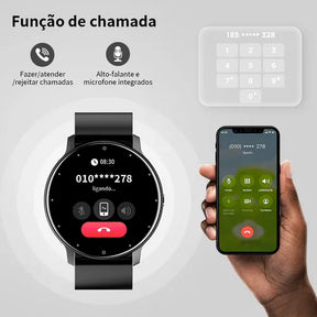 Relógio SmartWatch S38 serie 8 pro Khostar - GPS Integrado, Resistente a Água 49mm.