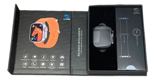 Relógio Smartwatch S68 Ultra Max Khostar - Resistente a água, GPS Integrado + Brinde Case de Proteção ou Pulseira