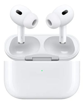 Fone de Ouvido sem Fio AirPods Pro - Linha Premium com a Logo da Maçã com Microfone e Cancelamento de Ruído
