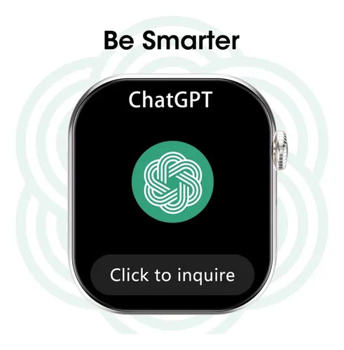 Relógio SmartWatch HW Watch X Howear 2025 - 45Mmm com Gps e ChatGpt Lançamento 2025 Com 7 Pulseiras