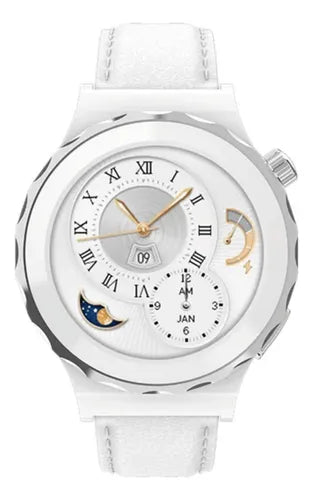 Relógio Smartwatch S38 Mini Feminino Khostar - Prova D'agua, GPS Integrado, Full Touch.