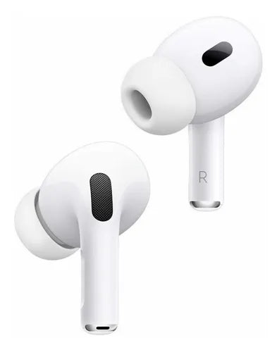 Fone de Ouvido sem Fio AirPods Pro - Linha Premium com a Logo da Maçã com Microfone e Cancelamento de Ruído