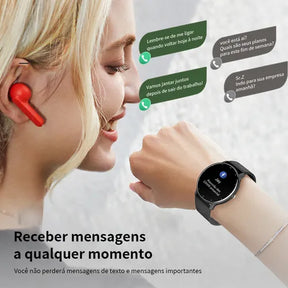 Relógio SmartWatch S38 serie 8 pro Khostar - GPS Integrado, Resistente a Água 49mm.