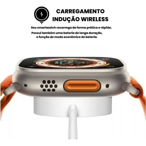 Relógio Smartwatch Hw69 Ultra2 Howear 2025 - Novo Lançamento com 2 Pulseiras Original